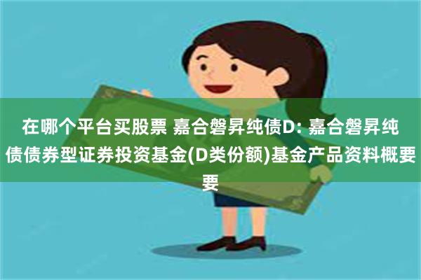 在哪个平台买股票 嘉合磐昇纯债D: 嘉合磐昇纯债债券型证券投资基金(D类份额)基金产品资料概要
