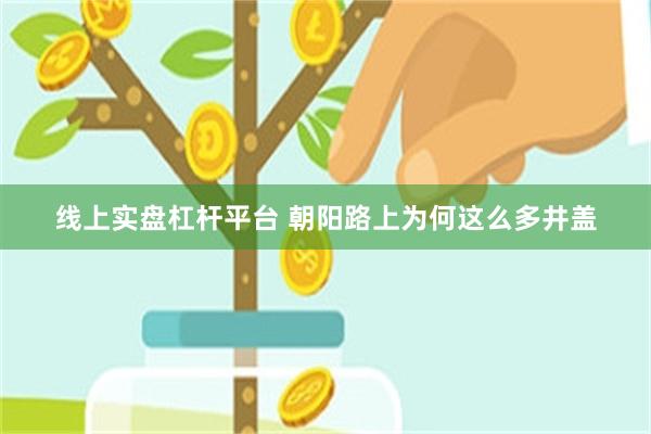 线上实盘杠杆平台 朝阳路上为何这么多井盖