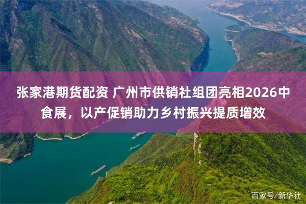 张家港期货配资 广州市供销社组团亮相2026中食展，以产促销助力乡村振兴提质增效