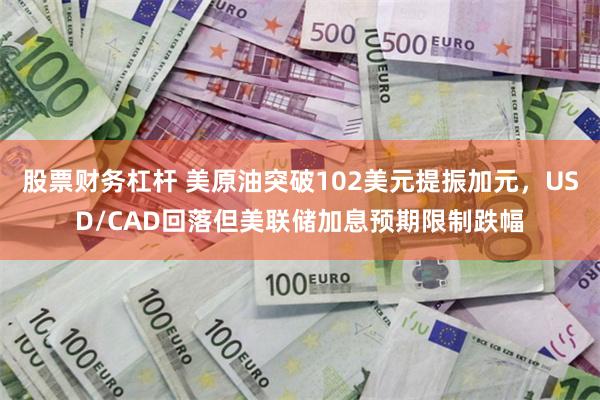 股票财务杠杆 美原油突破102美元提振加元，USD/CAD回落但美联储加息预期限制跌幅